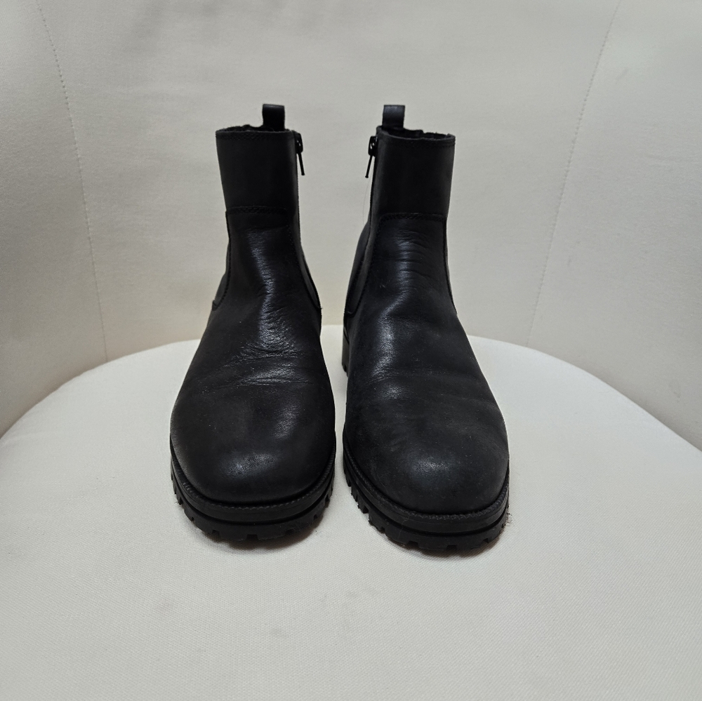 Lucky Brand Leather Chelsea Boots